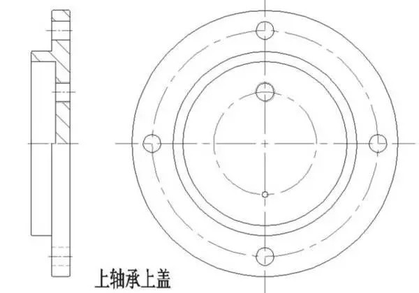 半剖视图